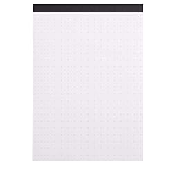 Rhodia Touch White Maya Stapled