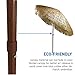 EasyGo 6.5' Thatch Patio Tiki Umbrella Tropical Palapa Raffia Tiki Hut Hawaiian Hula Beach Umbrella - BEST SELLING