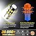 LIGHSTA 1156 Bulbs, Super Bright 5630 Chipsets 1073 1003 1141 7506 BA15S Bulbs with Projector for Backup Reverse Lights Tail Brake Parking Lights, Xenon White(Pack of 2)