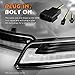 Arrow Sequential Mustang LED Front Turn Signal Pair w/Switchback DRL for 15-17 - White Amber Light Left Right [Diffused]