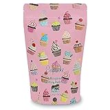 Primal Elements Effervescent Bubbling Bath Salts, Cupcake, 12 Ounce