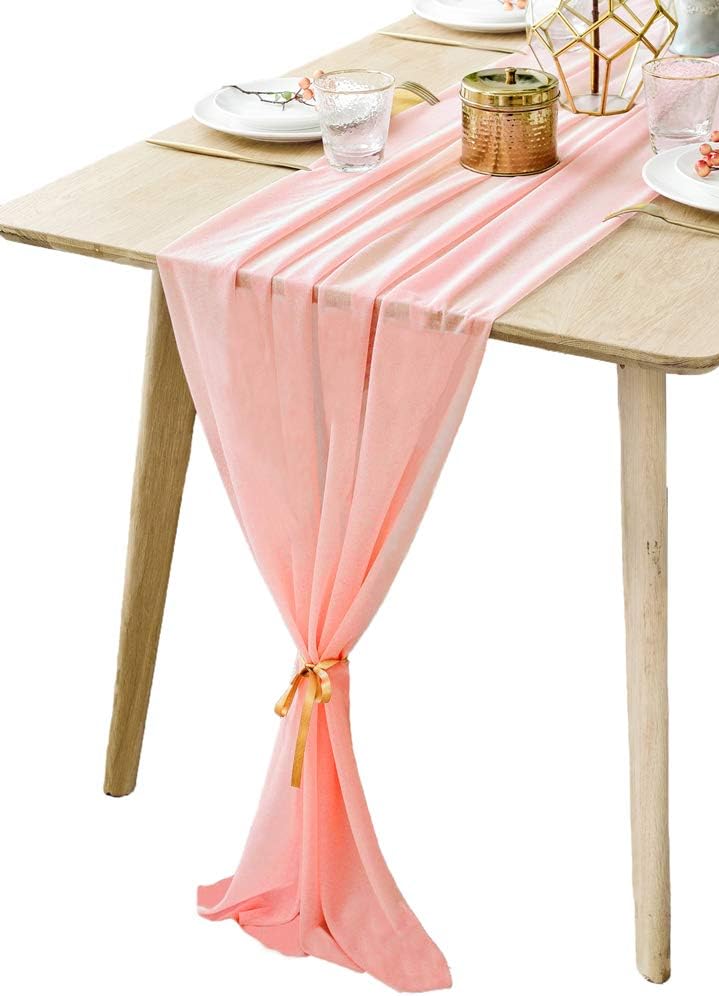 Best Baby Shower Girl Table Runner Pink