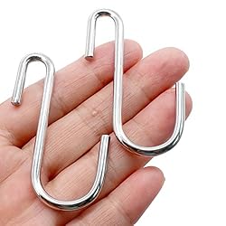 ESFUN 30 Pack Heavy Duty S Hooks Pan Pot Holder