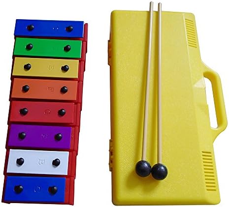 CiCi Baby Kids 8 Notes Glockenspiel Block Musical Instrument Toys for Infant Toddlers