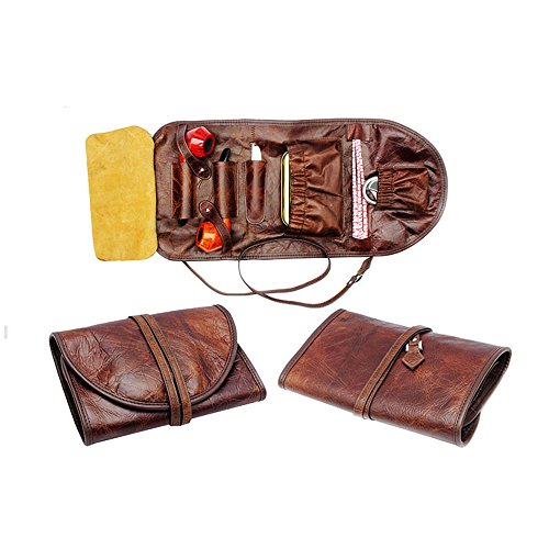 leather tobacco bolsa