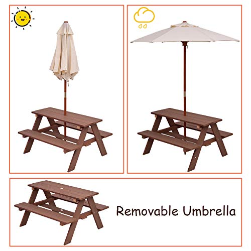 2 Costzon+Picnic+Table+Set+Umbrella