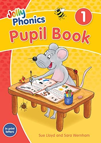 Amazon.com: Jolly Phonics Pupil Book 1: In Precursive Letters