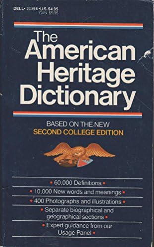 Amazon.com: The American Heritage Dictionary: Fifth Edition