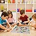 iBaseToy Toy Trucks Transport Car Carrier - Toy Cars Truck Educational Vehicles Toy Car Set Includes 12 Cars, 2 Helicopters, 28 Toy Car Slots，Great Gift for Kids, Toddlers, Children - Boys and Girls