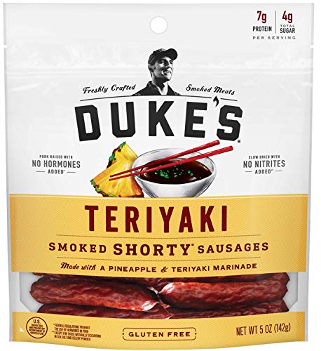 Duke's Teriyaki Smoked Shorty Sausages, 5 oz.