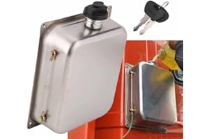 MAYMII·HOME 7L 7-Litre Stainless Steel Capacity Fuel Gasoline Petrol Tank Compatible with Eberspacher Webasto Diesel Parking Heater Gas Engines With Safty Lock and Key