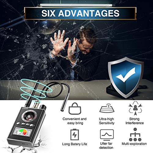 Conym K88 Bug Detector, Hidden Device Detector, Hidden Camera detectors