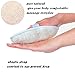 Exfoliating Loofah Pads-4 Pack YOSTAR 100% Natural Luffa and Terry Cloth Materials, Loofah Sponge Pads Scrubber Brush Close Skin for Men and Women