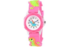 Venhoo Kids Watches Analog 3D Cartoon Waterproof Sport Children Toddler Wrist Watches Gifts for 3 4 5 6 7 8 9 10 11 12 Ages Girls Little Boys Child