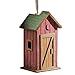 Mallory Lane Collections Etc Country Wooden Outhouse Toilet Brush Holder