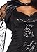 Leg Avenue Women's Lace Bat Wing Shrug, Black, One Size