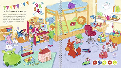 Ravensburger tiptoi® Buch | Mein Wörter-Bilderbuch: Unser Zuhause + Kinder Weltkarte - Länder, Tiere, Kontinente – Bild 5