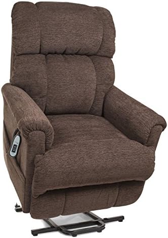 Small Scale Tranquility UC544-S Lift Chair Recliner with Space Saver Technology - Bittersweet (Curbside Delivery)