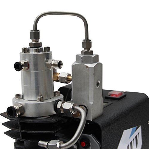 HPDAVV High Pressure Air Compressor For Paintball PCP Airgun Rifle Scuba Tank Filling, 110V, Up To 4500 PSI, US After-Sales Service SCU30 - Thumbnail 2