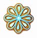 Wilton 12 Cavity Nonstick Snowflakes Cookie Pan