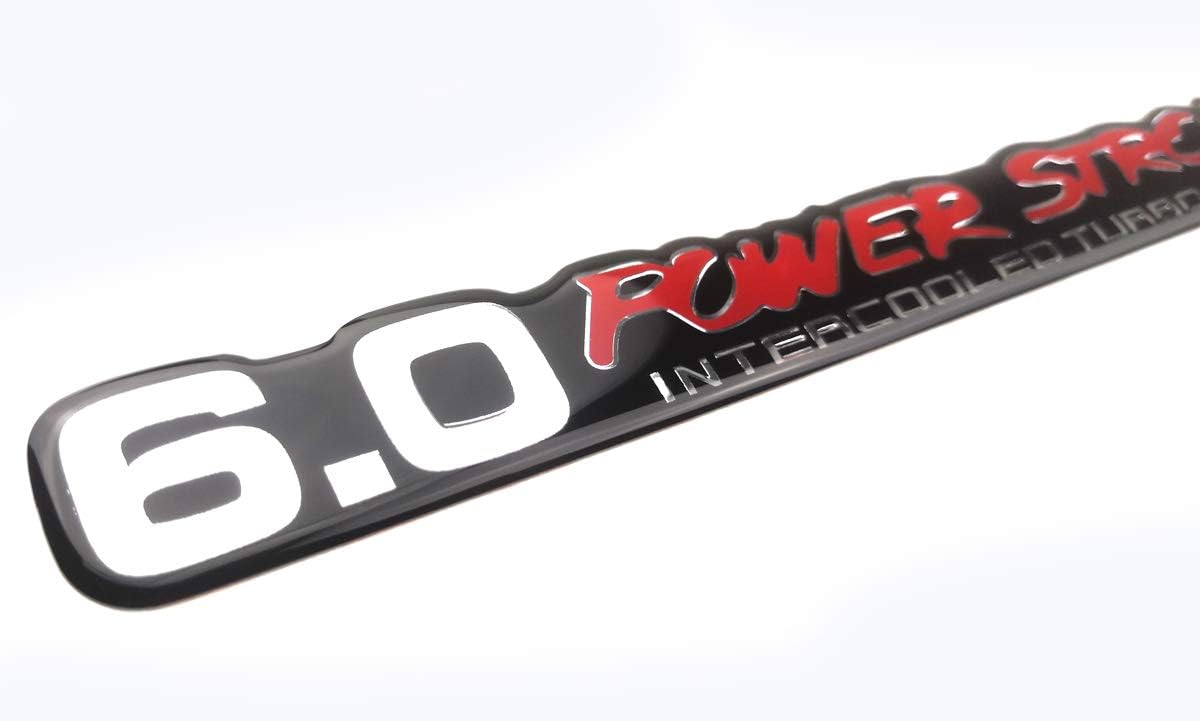 2 Pack 6.0 Powerstroke Intercooled Turbo Diesel Super Duty Decal