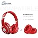 Studio 2 Memory Foam Ear Pads - Protein Leather Replacement Parts Ear Cushion Cover Earpads Ear Cups for Beats Studio 2.0 Wired/Studio 2.0 Wireless B0500 / B0501 Headphone - Red