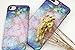 Iphone 7 Case, IiEXCEL Marble Design, IMD Frosted Series Colorful Gem Blue Opal Pattern Anti-scratch Thin Soft TPU Case for Apple Iphone 7 [4.7 inch Display] [ Blue Opal ]
