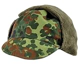 German Army (Bundeswehr) Winter Cap - FLECKTARN CAMO (GER: 61 US: 7 5/8)