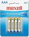 MAXELL 723841 AAA Battery 4-pk