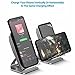 Wireless Charger iPhone Xs Max, BBarry 2-Coil Wireless Charging Stand 10W Fast Wireless Charger Pad w/Cooling Fan for Galaxy S9/S9+S8/Note 8, 7.5W Wireless Charger for iPhone XS/XR/8/8 Plus - Silver