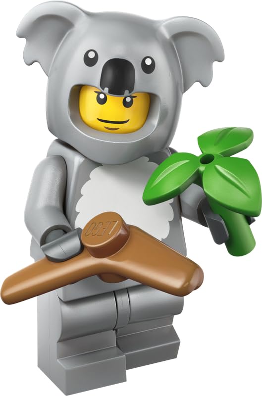 Lego Koala Costume - Mini Figures Series 28 Animals, Single Mini Figure (Lego 71051)