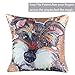 EVERMARKET Mermaid Throw Pillow Cover,Magic Reversible Sequin Pillow Case, Cute Pet Pattern Throw Cushion Pillow Case Decorative Pillow That Change Color 16