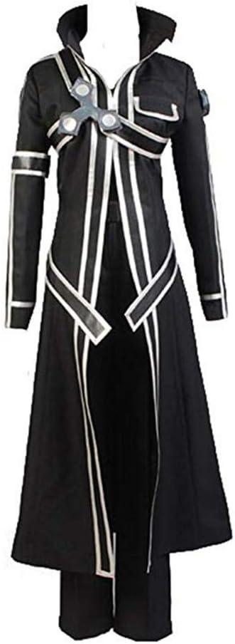 tianxinxishop Kirigaya Kazuto Cosplay Costume Halloween Carnival Men Kirito Fancy Dress