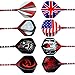 L.E.D STEP Dart Flights Professional Durable Metal Dart Tips Set and PET Darts Flights,Wholesale Nylon Dart Flights