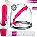 Personal Massager - Waterproof USB Rechargeable Vibrating Power Wand Massager - LONOVE Silicone 12 Speed G Spot Vagina and Clitoris Vibrating Vibrator Sex Toy for Women or Couples (Pink)