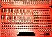 Craftsman Ultimate Screwdriver Bit Set - 208 pcs Power Tools Box Case Original