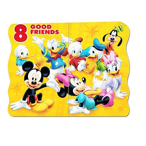 Disney Mickey Minnie Mouse Board Books Set for Kids Toddlers Bundle -- Pack of 8 Disney Books (6 Board Books, 2 Soft Cover Books) - Image 4