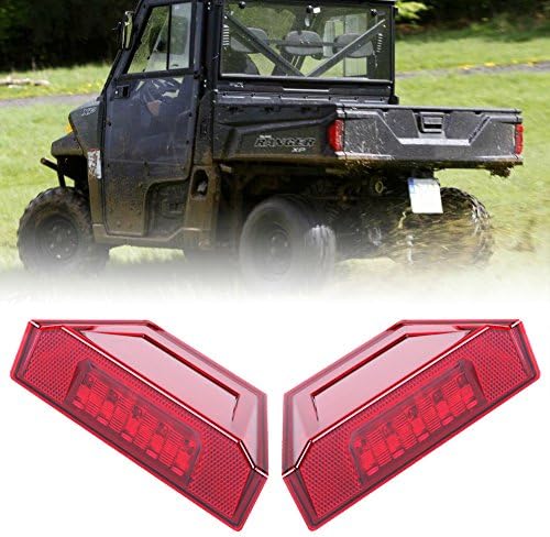 Sponsored Ad - BUNKER INDUST 1 Pair Rear Tail Light Assembly,LED Brake Stop Lights for 2015-2019 Polaris Ranger 570 Full Size 900 XP 1000 RGR Replacement Part 2412774