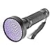TICOZE UV Flashlight Black Light, 100 LED Blacklight for Dog Urine, Scorpion Detectors, Free UV Protective Safety Sunglasses
