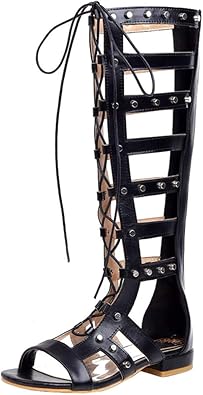 womens flat summer boots