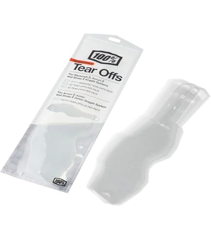 Amazon.com: 100% Standard Tear Offs 20 Pack - RC2/AC2/ST2