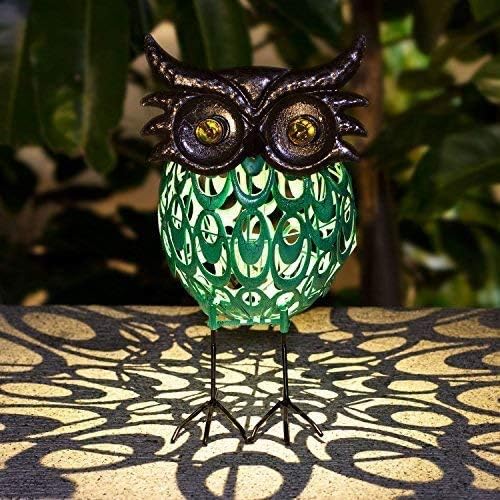 Solarlaterne für außen，TAKEMEURO Jahrgang Solarlampe für Außen