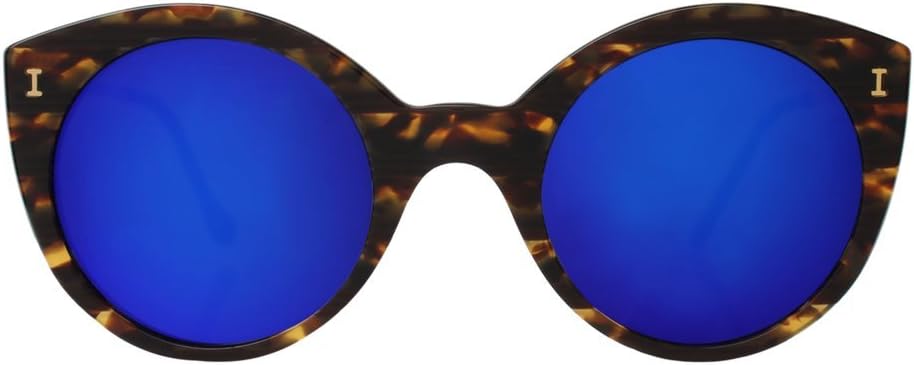 ILLESTEVA Palm Beach Designer, Mirrored Sunglasses