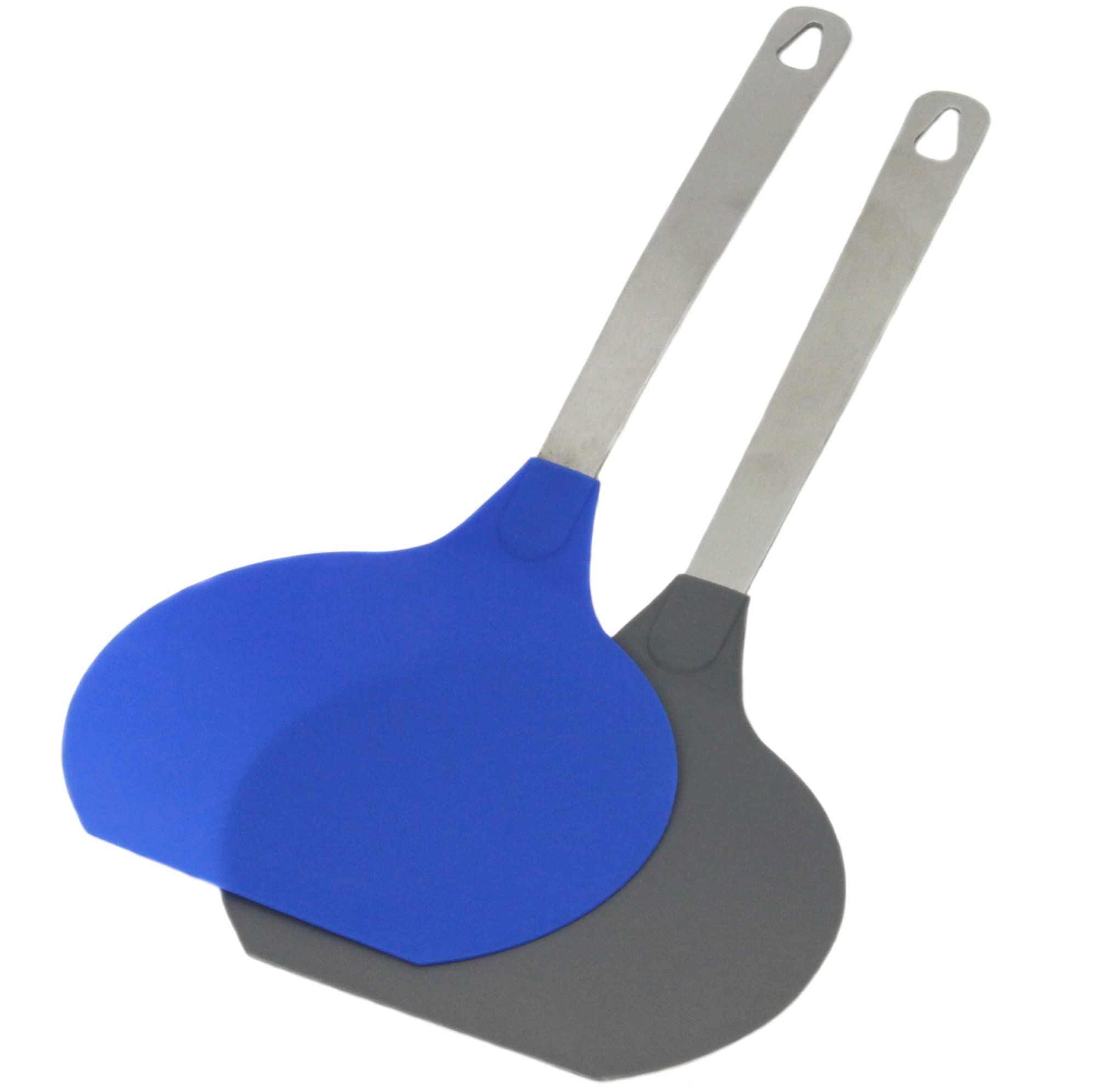 Photo 1 of Chef Craft Select Nylon Jumbo Flexible Turner, 14.5 inch, Blue/Gray
