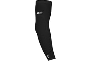 Under Armour Football Padded Forearm/Elbow Sleeve, Heat, Adult - Large