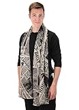 elope Daily Prophet Newspaper Print Lightweight Scarf Brown