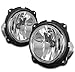 ZMAUTOPARTS 2007-2012 Ford Escape Bumper Driving Fog Lights Chrome