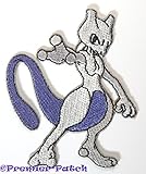 Mewtwo Embroidered Iron/Sew on Patch - 3