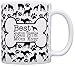 ThisWear Dog Owner Gifts Best Boston Terrier Mom Ever Paw Pattern Gift 11oz Ceramic Coffee Mug with Handle