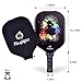 Pickleball Paddle - Graphite Pickleball Paddle With Protective Cover & 4 Pickleballs Set, 8oz Graphite Pickleball Racquet Honeycomb Composite Core Balanced Pickleball Rackets 26 Holes Pickleball Set